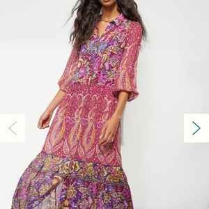 Anthropologie Nikole Maxi Shirtdress size 2X